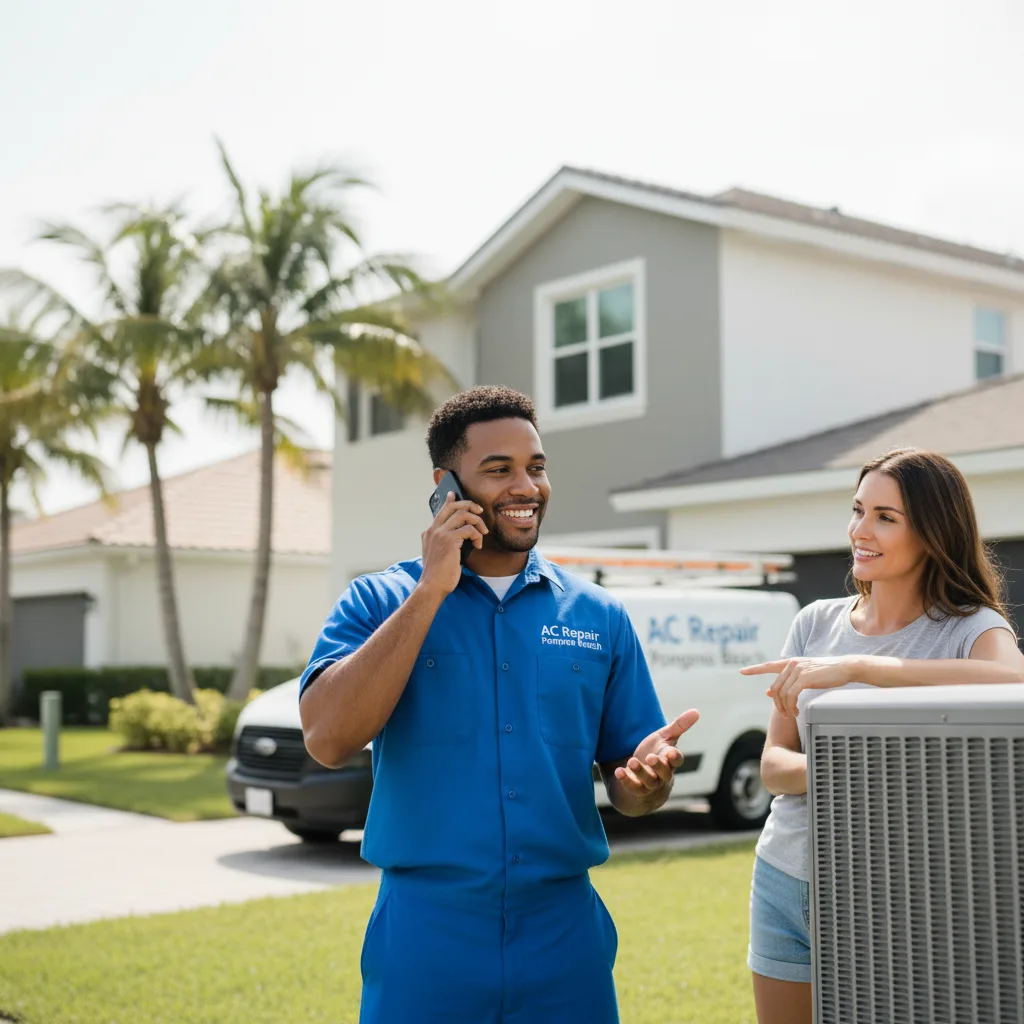 AC Repair Pompano Beach customer support in Elk